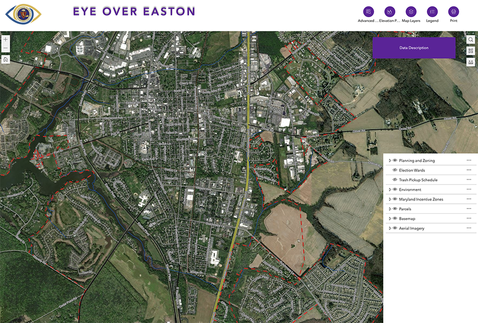 Town Of Easton Launches Interactive Map What S Up Media   Screenshot 2023 02 17 At 12.51.35 PM 